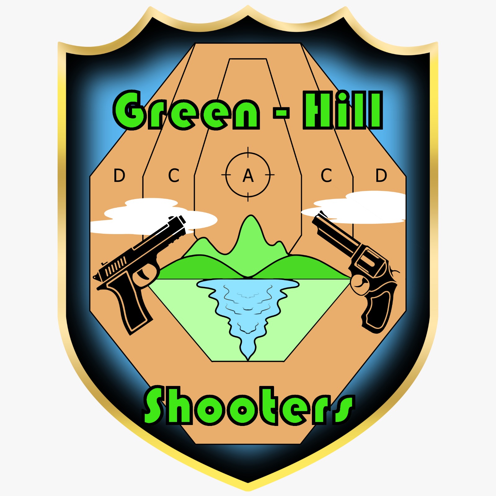 Green-Hill Shooters Logo